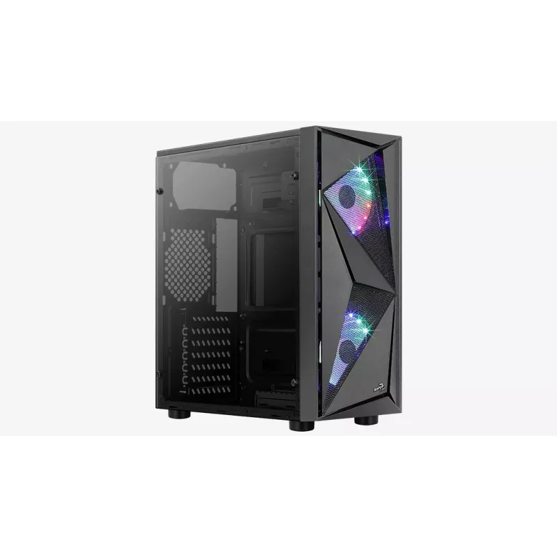 Aerocool Glider Cosmo-A-BK-v2 Midi bokštelis, juodas