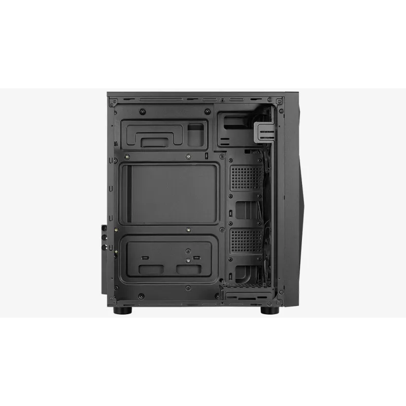 Aerocool Glider Cosmo-A-BK-v2 Midi bokštelis, juodas