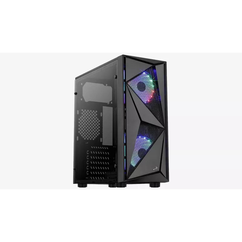 Aerocool Glider Cosmo-A-BK-v2 Midi bokštelis, juodas
