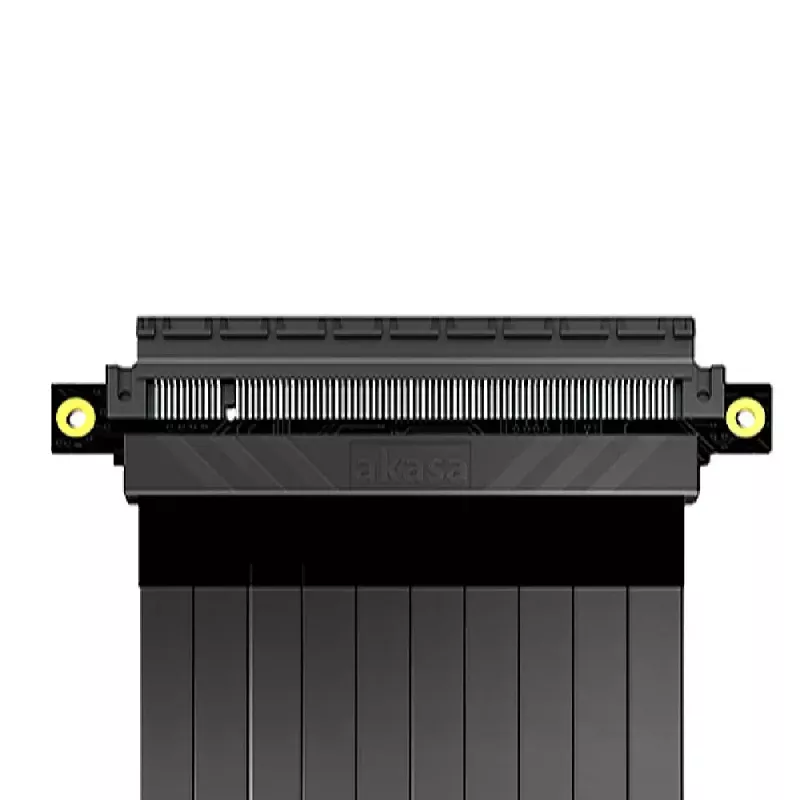 Riser kabelis Akasa RISER Juoda XL Premium PCIe 3.0 x16 100CM