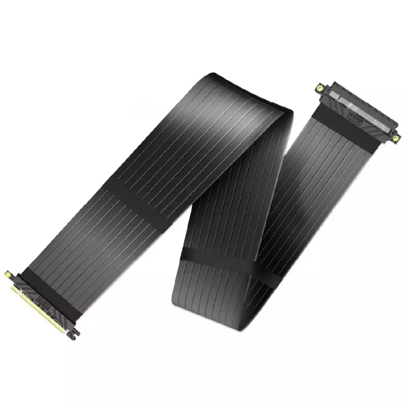 Riser kabelis Akasa RISER Juoda XL Premium PCIe 3.0 x16 100CM
