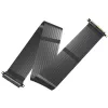 Riser kabelis Akasa RISER Juoda XL Premium PCIe 3.0 x16 100CM