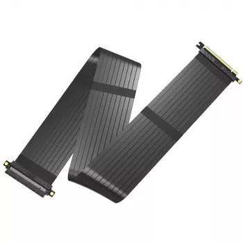 Riser kabelis Akasa RISER Juoda XL Premium PCIe 3.0 x16 100CM