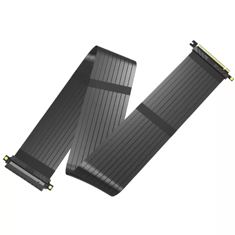 Riser kabelis Akasa RISER Juoda XL Premium PCIe 3.0 x16 100CM
