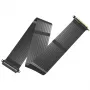 Riser kabelis Akasa RISER Juoda XL Premium PCIe 3.0 x16 100CM