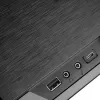 PC korpusas Sidabrinėstone GD09B-C HTPC juodas