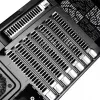 PC korpusas Sidabrinėstone GD09B-C HTPC juodas
