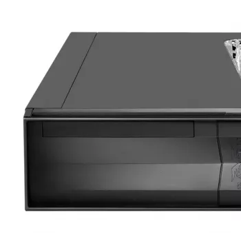 PC Case Sidabrinėstone RVZ02 Small Form Factor Juoda, Sidabrinė