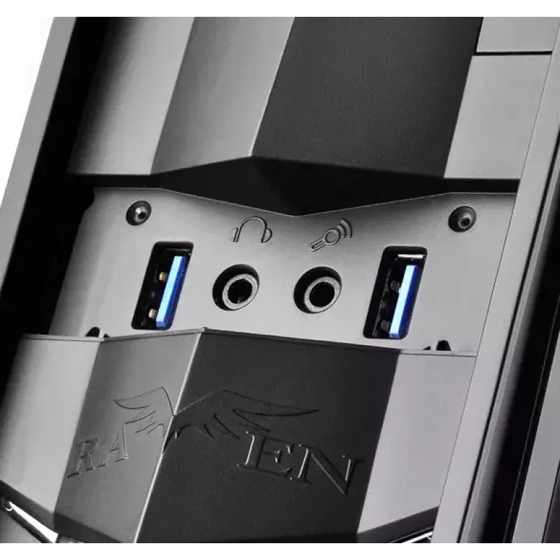 PC Case Sidabrinėstone RVZ02 Small Form Factor Juoda, Sidabrinė
