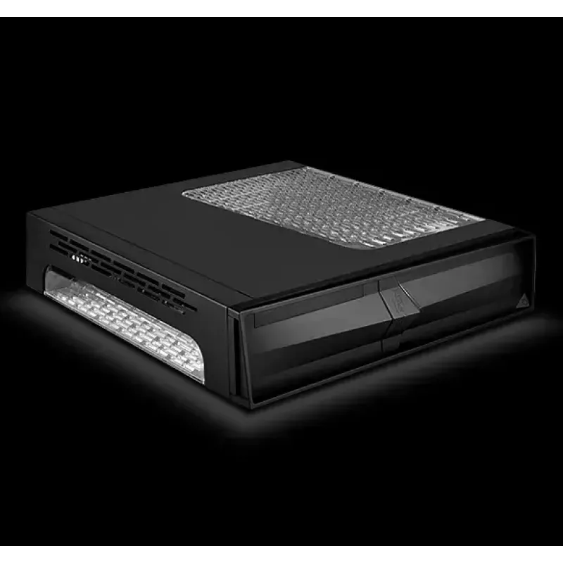 PC Case Sidabrinėstone RVZ02 Small Form Factor Juoda, Sidabrinė