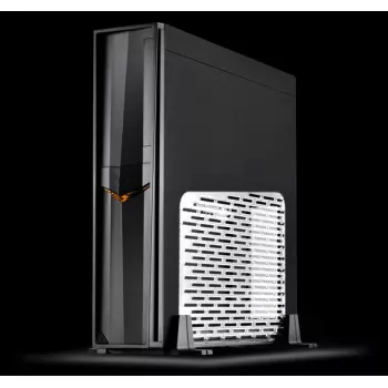 PC Case Sidabrinėstone RVZ02 Small Form Factor Juoda, Sidabrinė