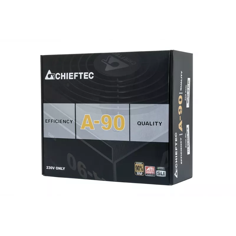 Chieftec GDP-650C maitinimo blokas 650 W 20+4 kontaktų ATX PS/2 juodas