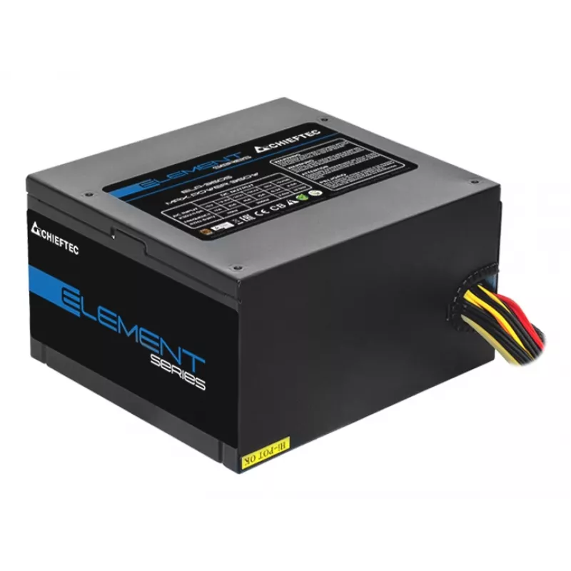 Chieftec ELP-700S maitinimo blokas 700 W 20+4 kontaktų ATX PS/2 juodas