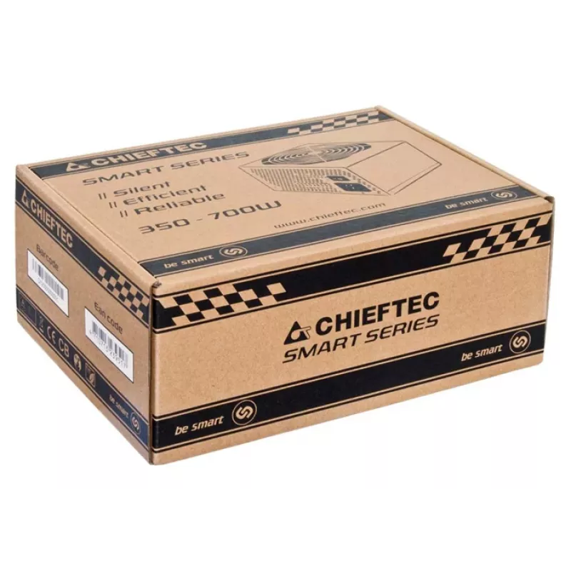 Chieftec GPS-650A8 maitinimo blokas 650 W 20+4 kontaktų ATX PS/2 juodas