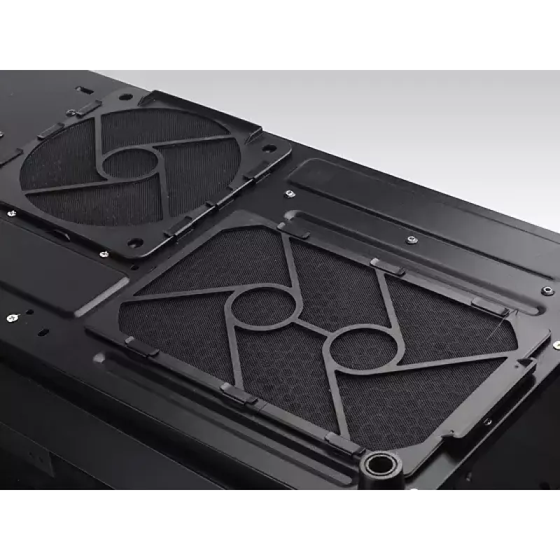 PC Case Sidabrinėstone TJ04-E Midi Tower Juoda