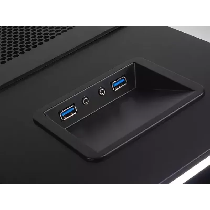 PC Case Sidabrinėstone TJ04-E Midi Tower Juoda