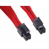 kabelis EPS12V 8pin(4+4) Sidabrinėstone SST-PP07-EPS8R 0,3m