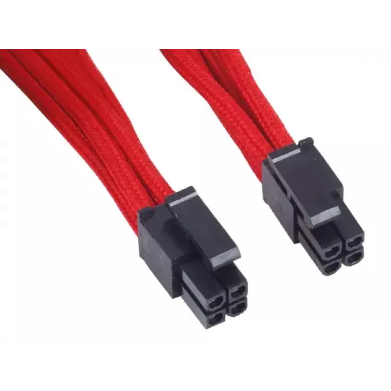 kabelis EPS12V 8pin(4+4) Sidabrinėstone SST-PP07-EPS8R 0,3m