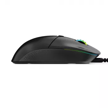 XPG ALPHA, dešiniarankė, optinė, USB Type-C, 16000 DPI, juoda