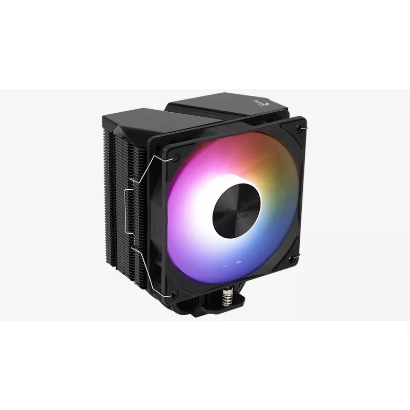 Oro aušintuvas AEROCOOL Rime 4 120 mm ventiliatorius su hidrauliniu guoliu, 4 šilumos vamzdeliai, TDP 230 W, juodas