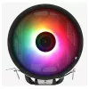 Oro aušintuvas AEROCOOL Rave 3 FRGB 120 mm juodas baltas — 4 šilumos vamzdeliai, ARGB, hidraulinis guolis, 1800 RPM