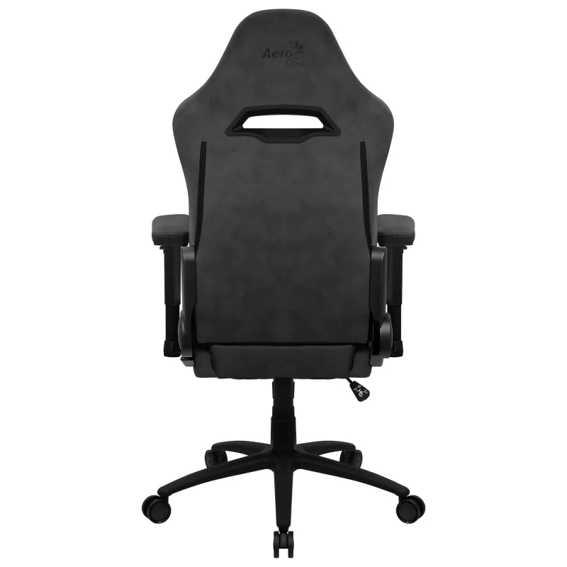 Universali žaidimų kėdė AEROCOOL ROYALSLATEGR — paminkštinta sėdynė, pilka, plieninis rėmas, maks. naudotojo svoris 150 kg