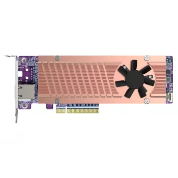 QNAP Card QM2 sąsajos plokštės / adapteris Vidinis PCIe, RJ-45
