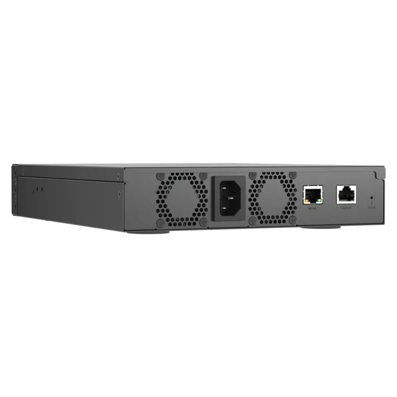 QNAP QSW-M7308R-4X tinklo komutatorius Valdomas L3 1U Juoda