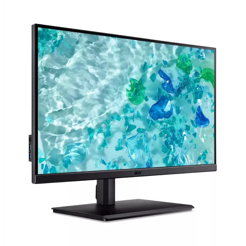 Monitorius Acer Vero B7 B247Y D3 23.8 colio (60.5 cm) Full HD IPS LCD, 1920x1080, 4 ms, USB-C, garsiakalbiai, VESA, reguliuojamas aukštis
