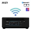 MSI Cubi N ADL-006DE Intel® N N200 4 GB DDR4-SDRAM 128 GB SSD Windows 11 Pro Mini PC juoda