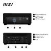 MSI Cubi N ADL-006DE Intel® N N200 4 GB DDR4-SDRAM 128 GB SSD Windows 11 Pro Mini PC juoda