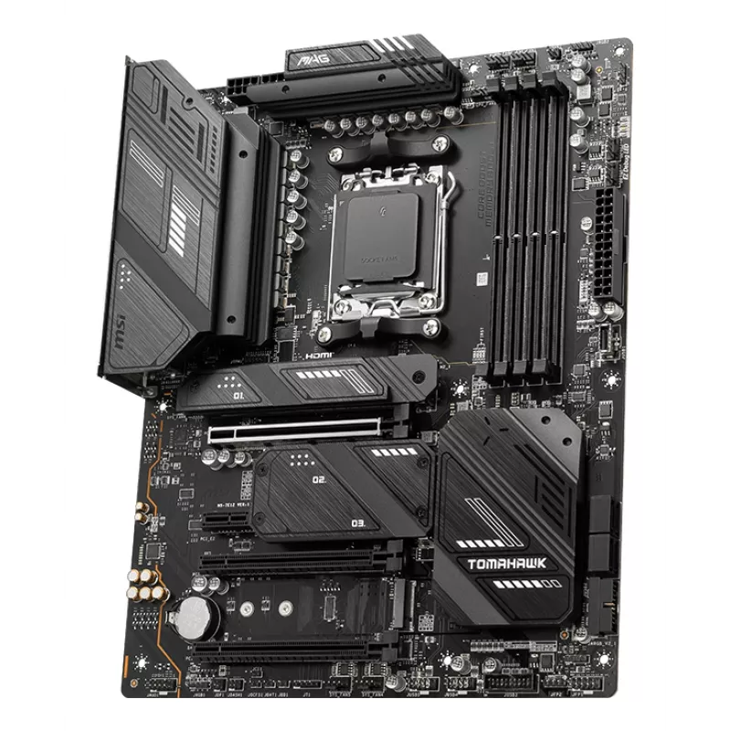 MSI MAG X670E TOMAHAWK WIFI pagrindinė plokštė AMD X670 Socket AM5 ATX