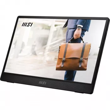 MSI Pro MP161 E2 nešiojamasis monitorius juodas 39,6 cm (15,6 col.) LED 1920 x 1080 pikseliai