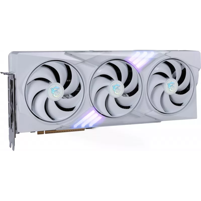 Vaizdo plokštė MSI GeForce RTX 5080 16 GB GDDR7, PCIe 5.0, 256-bit, 3xDP 2.1a + HDMI 2.1b, 360W, 3 ventiliatoriai, Balta