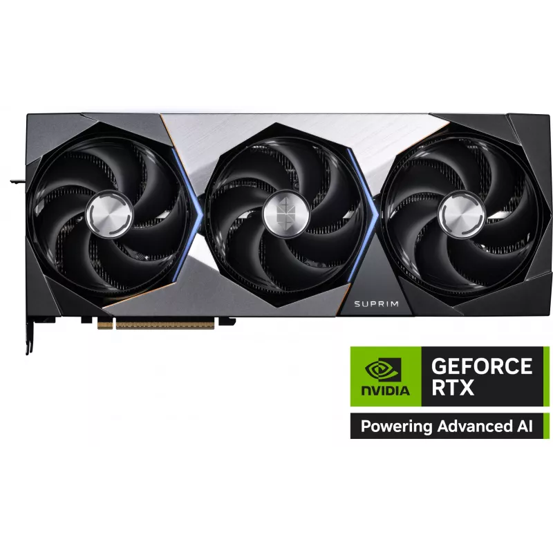 MSI SUPRIM GEFORCE RTX 5090 32G SOC vaizdo plokštė NVIDIA 32 GB GDDR7
