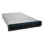 Stovo serveris ASUS RS520A-E12-RS24U lizdas SP5, AMD EPYC 9004, 1 CPU, 24x DDR5 DIMM, iki 6,14 TB, 2U, 26x 2,5 colio skyrių, 1600 W PSU