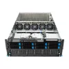 Stovo serveris ASUS ESC8000A-E12-SKU2 (4U) — palaiko 2× AMD EPYC 9004, DDR5 iki 6 TB, 24 DIMM, 3000 W maitinimo šaltinis