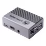 Kompiuterio korpusas ASUS Tinker Fanless — aliuminis, sidabrinis, pasyviai aušinamas korpusas