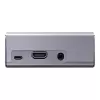 Kompiuterio korpusas ASUS Tinker Fanless — aliuminis, sidabrinis, pasyviai aušinamas korpusas