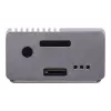 Kompiuterio korpusas ASUS Tinker Fanless — aliuminis, sidabrinis, pasyviai aušinamas korpusas