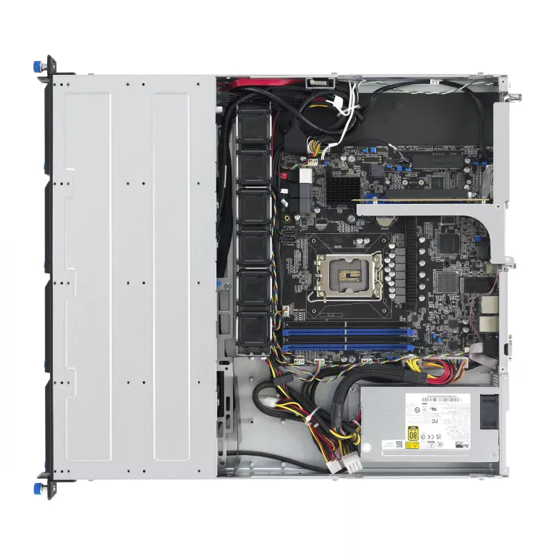 ASUS RS300-E12-PS4 Intel C262 LGA 1700 Rack (1U) Sidabrinis