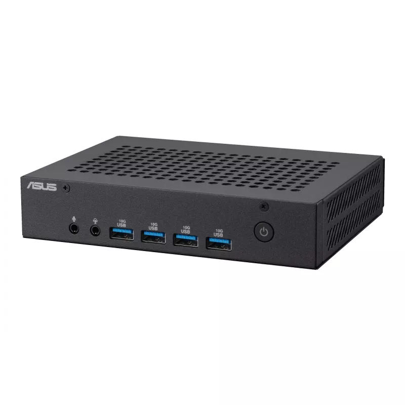 ASUS ExpertCenter PN43-SN100AD Intel® N N100 4 GB DDR4-SDRAM 128 GB SSD Windows 11 Pro Mini PC juoda