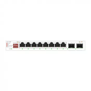 Nekonfigūruojamas eterneto komutatorius ASUS QG-U1080 — 8 × 2,5 G RJ-45 prievadai, MAC 16K, baltas, 12V
