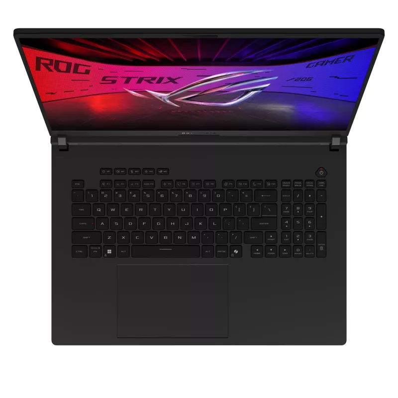 Žaidimų nešiojamasis kompiuteris ASUS ROG Strix Scar 18 G835LW — 64 GB RAM, 1 TB SSD, Windows 11 Home, prancūziška AZERTY klaviatūra