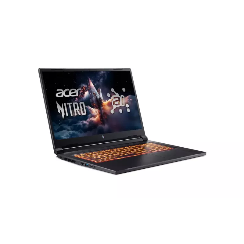 Nešiojamasis kompiuteris Acer Nitro V 17 AI ANV17-41-R27Z — 17,3 colio IPS QHD 2560x1440, AMD Ryzen 7, 32 GB DDR5, 1 TB SSD, NVIDIA GeForce RTX 5060 8GB, Windows 11 Home