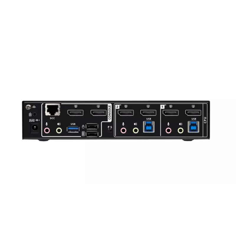 KVM Switch ATEN CS1942DPA – 2 prievadų USB 3.0 dvigubo ekrano DisplayPort 8K 60Hz