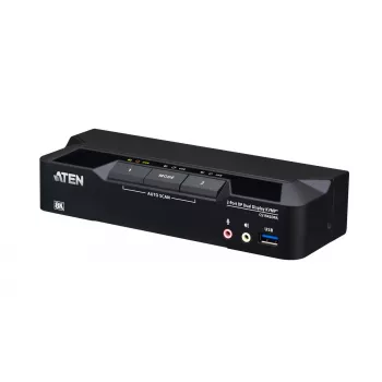 KVM Switch ATEN CS1942DPA – 2 prievadų USB 3.0 dvigubo ekrano DisplayPort 8K 60Hz