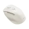 Belaidė dešiniarankė pelė ASUS MD105 MK-WH — RF + Bluetooth, 2400 DPI, ratukas, baterija, smėlio spalvos