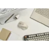 Belaidė dešiniarankė pelė ASUS MD105 MK-WH — RF + Bluetooth, 2400 DPI, ratukas, baterija, smėlio spalvos