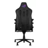 Universali žaidimų kėdė ASUS ROG Courser — minkšta sėdynė, maks. svoris 136 kg, sėdynė 670×700 mm, min. aukštis 140 cm, juoda